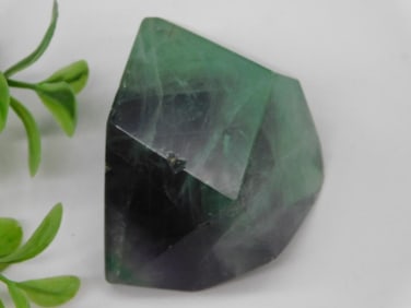 Green and Purple Fluorite Rock Stone Lapidary Specimen