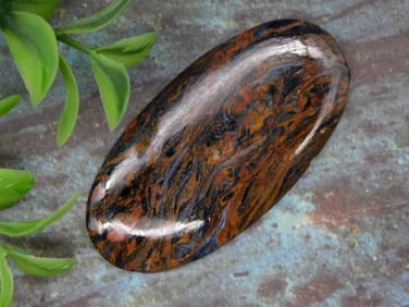 Pietersite Cabochon Rock Stone Lapidary Specimen