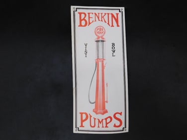 Benkin Pumps Advertising Brochure in Vintage Style