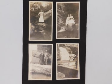 Lot of Four Black-and-White Historical Photographs