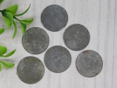 MISSOURI SALES TAX RECEIPT COIN VINTAGE ANTIQUE