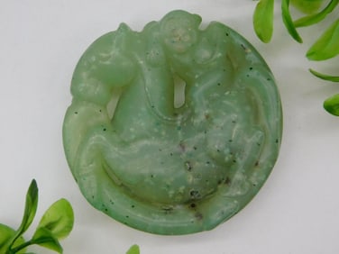 CARVED JADE STATUE ROCK STONE LAPIDARY SPECIMEN