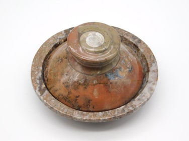 ORTHOCERAS TRINKET BOX ROCK STONE LAPIDARY SPECIMEN