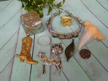 MIXED LOT ROCK STONE LAPIDARY SPECIMEN