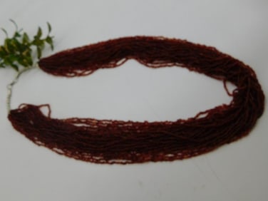 SEED BEAD NECKLACE ROCK STONE LAPIDARY SPECIMEN