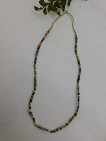 AFRICAN TRADE BEADS ROCK STONE LAPIDARY SPECIMEN