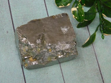 NATURAL FORMATION SPANISH PYRITE CUBE ROCK STONE LAPIDARY SPECIMEN