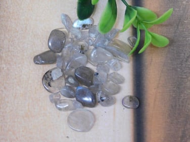 TOURMALATED QUARTZ ROCK STONE LAPIDARY SPECIMEN