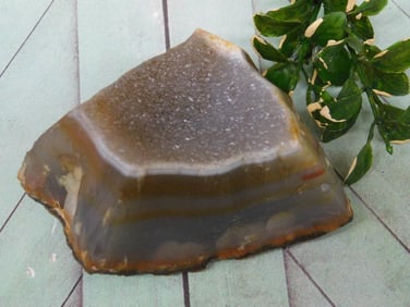 BRAZILIAN AGATE ROCK STONE LAPIDARY SPECIMEN