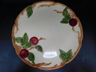 FRANCISCAN APPLE PLATE VINTAGE ANTIQUE