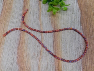 AFRICAN TRADE BEADS ROCK STONE LAPIDARY SPECIMEN