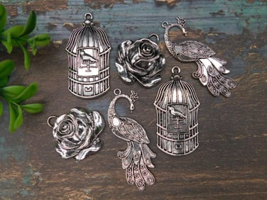 MIXED PENDANT LOT ROCK STONE LAPIDARY SPECIMEN