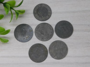 MISSOURI SALES TAX RECEIPT COIN VINTAGE ANTIQUE