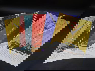 Set of Vintage Cadillac Advertisements, Circa 1940s-1950s