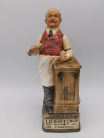 Lionstone Whisky Bartender Decanter with Original Label