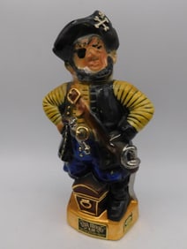 Ezra Brooks 12-Year Bourbon Pirate Decanter