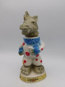 Jim Beam Beams Trophy Clown Decanter 110-Month 4/5 Quart