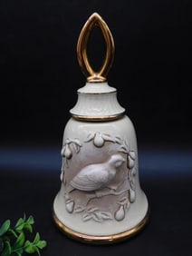 Vintage Beam Bourbon Decanter With Bird Design