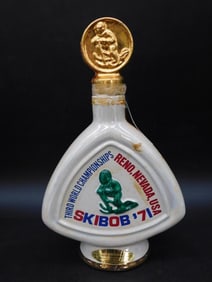 McCormick SkiBob ?71 Bourbon Whiskey Decanter