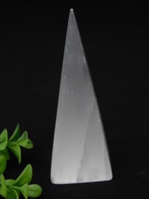 Selenite Pyramid Rock Stone Lapidary Specimen