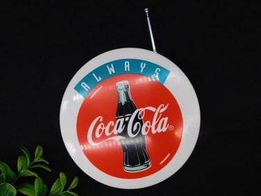 Vintage Coca-Cola Branded AM/FM Radio