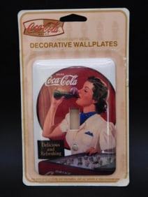Vintage Coca-Cola Decorative Wallplate in Packaging