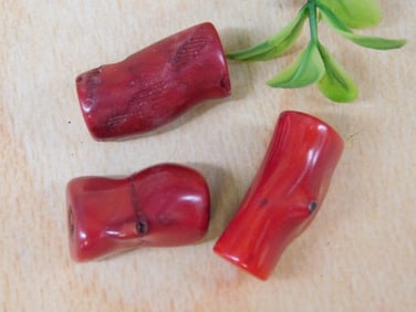 RED CORAL ROCK STONE LAPIDARY SPECIMEN