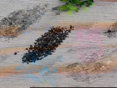 MIXED GEMSTONES ROCK STONE LAPIDARY SPECIMEN