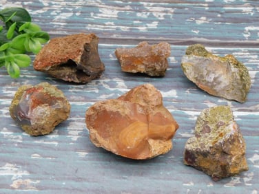 MIXED ROUGH ROCK STONE LAPIDARY SPECIMEN