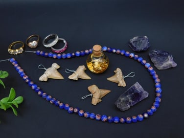 MIXED LOT ROCK STONE LAPIDARY SPECIMEN