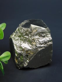 NATURAL FORMATION SPANISH PYRITE CUBE ROCK STONE LAPIDARY SPECIMEN