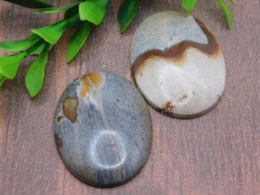 JASPER CABOCHONS ROCK STONE LAPIDARY SPECIMEN