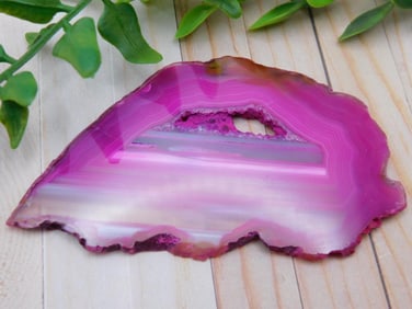 AGATE SLICE ROCK STONE LAPIDARY SPECIMEN