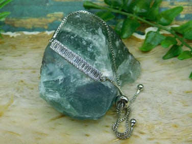 GENUINE STONE ADJUSTABLE BRACELET ROCK STONE LAPIDARY SPECIMEN