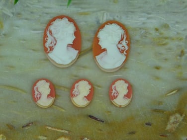 CAMEO CABOCHONS ROCK STONE LAPIDARY SPECIMEN