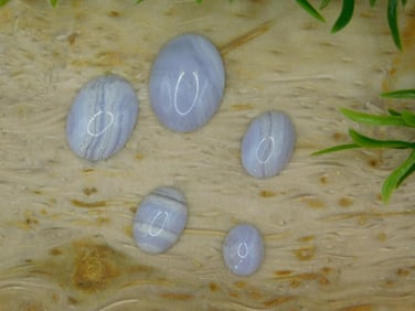 LACE AGATE CABOCHONS ROCK STONE LAPIDARY SPECIMEN