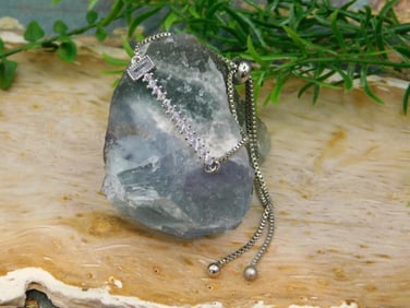 GENUINE STONE ADJUSTABLE BRACELET ROCK STONE LAPIDARY SPECIMEN