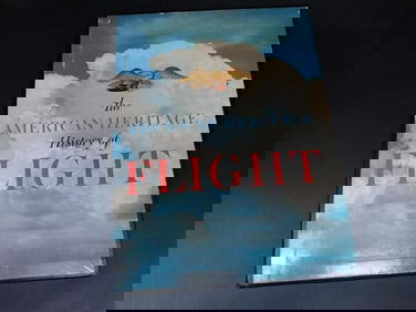 The American Heritage History of Flight Hardcover Book (1962)