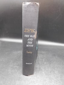 JFK: The Man And The Myth by Victor Lasky, 1963 Edition BOOK