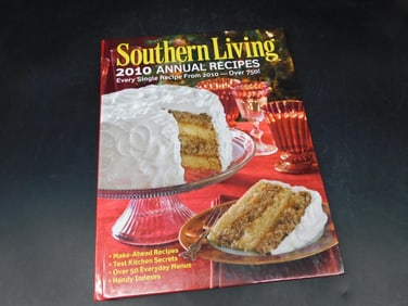 Southern Living 2010 Annual Recipes Hardcover Cookbook Book