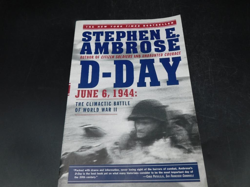 D-Day by Stephen E. Ambrose, Touchstone Edition 1995 Book (1 of 4)