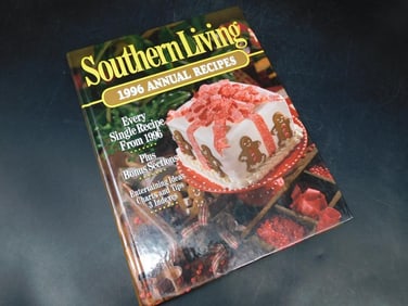 Southern Living 1996 Annual Recipes Hardcover Book