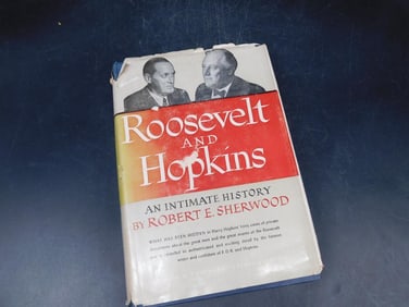 Roosevelt And Hopkins: An Intimate History (1948) Book