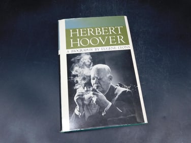 Herbert Hoover: A Biography by Eugene Lyons, 1964 Hardcover Edition Book