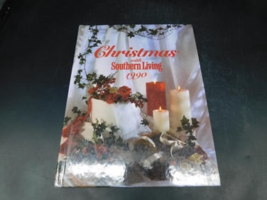 Christmas With Southern Living 1990 Hardcover Book