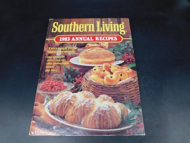 Southern Living 1983 Annual Recipes Hardcover Cookbook