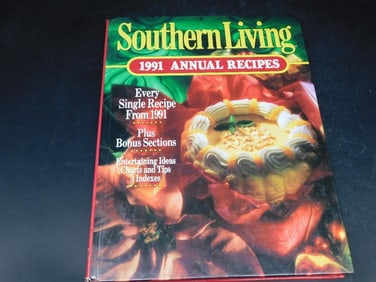 Southern Living 1991 Annual Recipes Cookbook by Oxmoor House