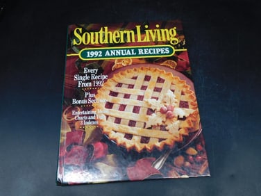 Southern Living 1992 Annual Recipes Hardcover Book
