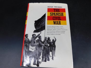 The Spanish Civil War by Hugh Thomas, 1961 Edition, Book