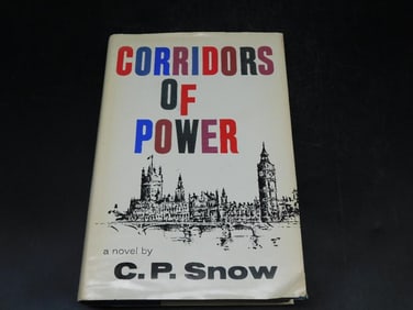 Corridors of Power by C.P. Snow, 1964 Hardcover Edition Book